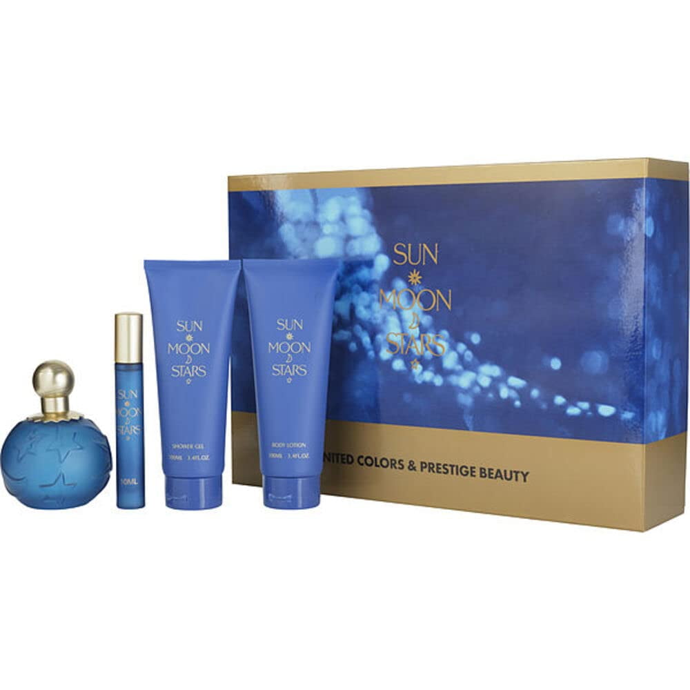 Set De Regalo Perfume United Colors Sun Moon Stars Edp Mujer
