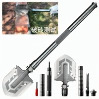 Genérico - Pala Plegable Multifuncional Camping Táctica Supervivencia