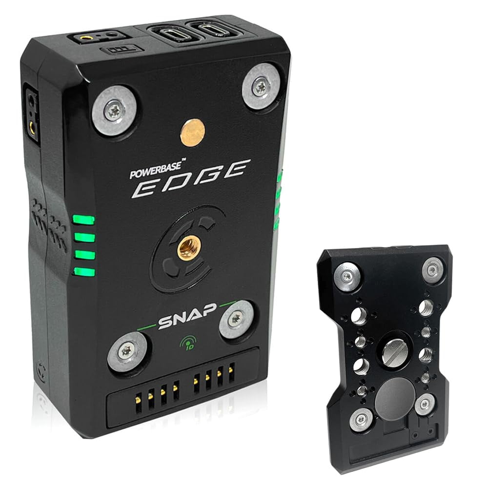 Batería V-mount Kellards Powerbase Edge Snap De 49 Wh