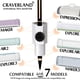 thumbnail image 3 of Juego de adaptadores de bolígrafo CRAVERLAND Universal para Cricut Maker 3/Air 2, 3 of 7