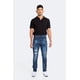 thumbnail image 1 of Jeans Hombre Skinny Azul Focalizado Con Destroyer Pintado 46, 1 of 2
