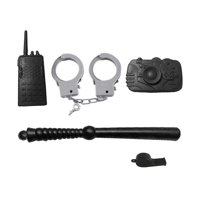 Bothyi - 5X Accesorio De Juego De Simulación De Policía, Accesorios De Disfraz De Juego De Rol Para Juego De Rol