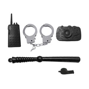 Bothyi - 5X Accesorio De Juego De Simulación De Policía, Accesorios De Disfraz De Juego De Rol Para Juego De Rol