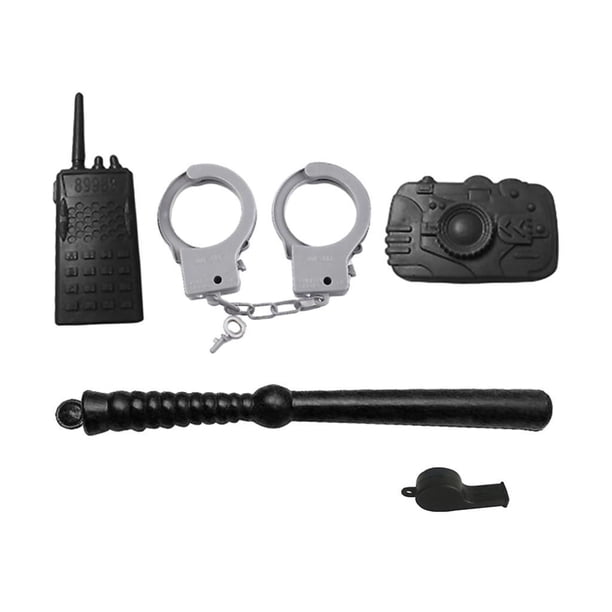 5x Accesorio De Juego De Simulación De Policía, Accesorios De Disfraz De Juego De Rol Para Juego De Rol