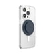 thumbnail image 2 of Empuñadura para teléfono PopSockets redonda, suave al tacto, azul marino con MagSafe, 2 of 6