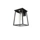 thumbnail image 3 of Aplique de Pared Exterior ELEGANT Lighting Lambert 28 cm Hierro Negro, 3 of 8