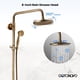 thumbnail image 3 of Juego de grifos de ducha Gotonovo Exposed Rainfall de 20 cm con dispositivo portátil, 3 of 8