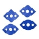 thumbnail image 5 of 4x Router Corner Radius Jig Enrutamiento De Esquinas Redondeadas Plantillas De Bits De Enrutador Azul, 5 of 5
