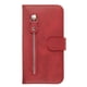 thumbnail image 3 of Funda con Cremallera para Samsung Galaxy Note 10, Carcasa Cartera de Cuero PU con Soporte y Tarjetero, 3 of 5