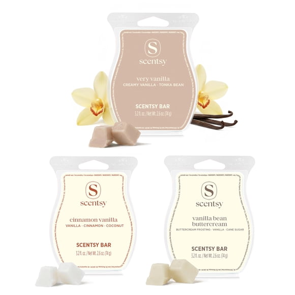 Cápsulas aromáticas Scentsy Beyond Vanilla 3 barras 237 g