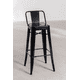 thumbnail image 3 of Taburete alto Tolix de metal negro 77 cm para cocina, bar y comedor, 3 of 3
