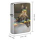 thumbnail image 2 of NYAN CAT-theme Copper Metal Lighter Shell, Premium Replacement Refillable Lighter Case with Durable Metal Construction, Compatible with Zippo and Most Standard Lighter Models, 2 of 6