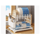 thumbnail image 1 of Secaplatos Acero Inoxidable Generac Blanco 2 Niveles Con Secavasos, 1 of 3