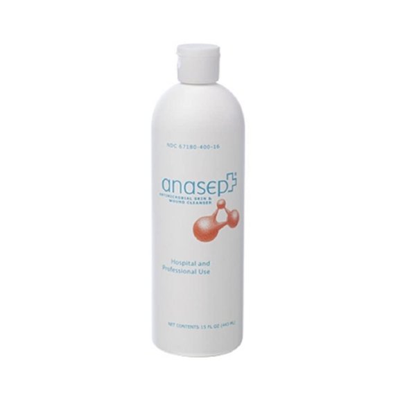 Limpiador antimicrobiano para piel y heridas YOPKEN Anasept 450 ml
