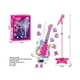 thumbnail image 3 of Set Guitarra Microfono Pedestal Juguete Mp3 Luces Rosada, 3 of 3