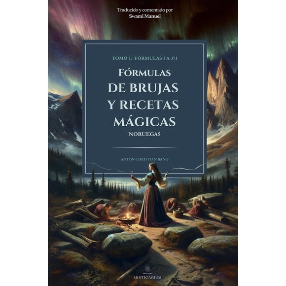 Libro Fórmulas de Brujas y Recetas Mágicas Noruegas - Edicions Misticarium