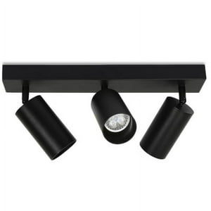 Hb Led - Foco Spotlight Sobrepuesto 3Xgu-10 Altair Iii Negro