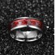 thumbnail image 2 of Anillo de Tungsteno Spiderman Hombre Moda Masculina, 2 of 3