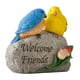 thumbnail image 4 of Pájaro En Piedra Figura Escultura House -Housing Decoración Del Hogar Estatua De Jardín De Resina, 4 of 5