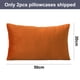 thumbnail image 2 of Funda de almohada de terciopelo con cremallera, funda de almohada de franela de felpa súper suave y cómoda con cremallera, 2 of 5
