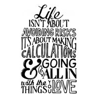 Rienda Libre Graphics - Decomural Going All In Inspirational Ws-34285