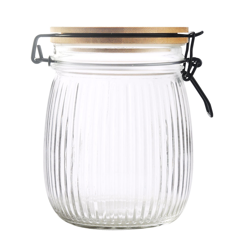 Haus - Canister Vidrio 750ml 1 Pieza Transparente