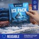 thumbnail image 2 of Paquete de 4 paquetes de hielo reutilizables RIDGECOOL para loncheras y hieleras, 2 of 6