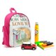 thumbnail image 3 of Adivina Cuánto Te Quiero Mochila Escolar para Niños y Niñas, Mochila Infantil Ligera de Alta Calidad, Grande y Duradera ROSA, 3 of 6
