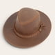 thumbnail image 3 of Sombrero de Cuero Engrasado Unisex OLKI Pumalin - Café marron M, 3 of 5