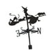 thumbnail image 3 of Instrumento De Medición De La Dirección Del Viento De La Veleta De Hierro Forjado Para La Bruja Y El Gato Del Césped Del Jardín, 3 of 5