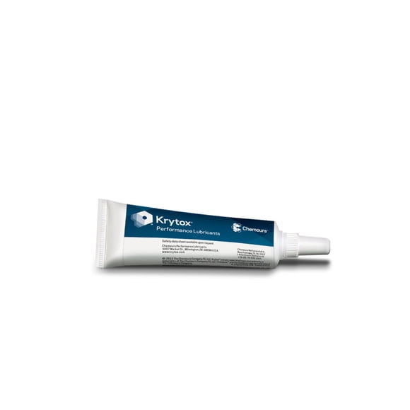 Grasa Krytox by Chemours GPL 207 PFPE/PTFE puro, tubo de 15 ml