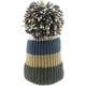 thumbnail image 4 of Invierno Beanie Beanie Acrylic Tejido a puntoted Pompom Large Beanie, 4 of 6