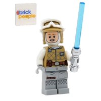 Minifigura Lego Star Wars De Luke Skywalker Hoth Con Accesorios