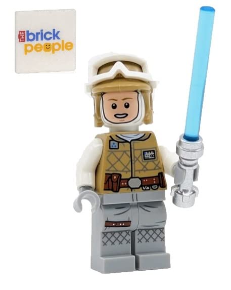 Minifigura Lego Star Wars De Luke Skywalker Hoth Con Accesorios