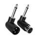 thumbnail image 5 of Adaptador Xlr De 3 Pines A Conector Angular De 1 4 6 35 Mm Listo Para Usar Para Mezcladores, 5 of 5