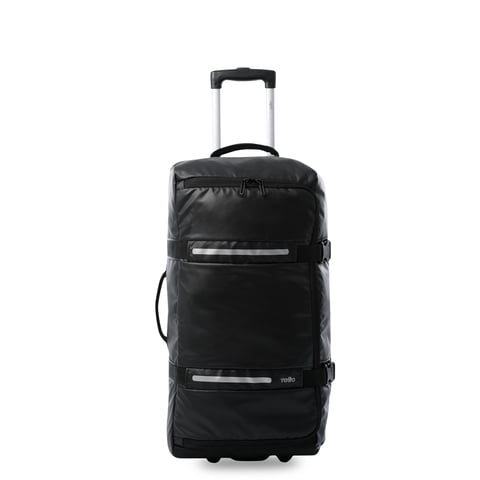 Maleta De Viaje Mediana Green Code Negra Totto