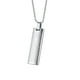 thumbnail image 3 of Collar colgante de la etiqueta de perro del rezo del señor de la cruz tallada del acero inoxidable para los hombres, 3 of 3