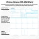 thumbnail image 4 of Kit De Huellas Dactilares Fd 258 Con 5 Tarjetas Tinta E Instrucciones, 4 of 8