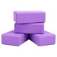 thumbnail image 1 of Ladrillos de Yoga EVA Antideslizantes Set de 4 Bloques para Estiramiento Morado, 1 of 3