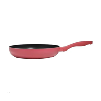 Genérico - Sartén De 24 Cm Keep, Antiadherente, Aluminio Reforzado, Color Rosa