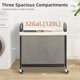 thumbnail image 2 of Cesto para ropa STORAGE MANIAC 120 L de 3 compartimentos con ruedas, beige, 2 of 8