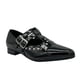thumbnail image 1 of Ballerina para mujer, Negro doble correa con hebilla, 1 of 5