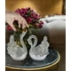 thumbnail image 3 of Set 2 Estatua Decorativa Cisne Adorno Figura Moderna Jhn, 3 of 3