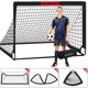 thumbnail image 4 of Set de Arcos de Fútbol Portátiles VAVOSPORT 152x110 cm para Entrenamiento, 4 of 6