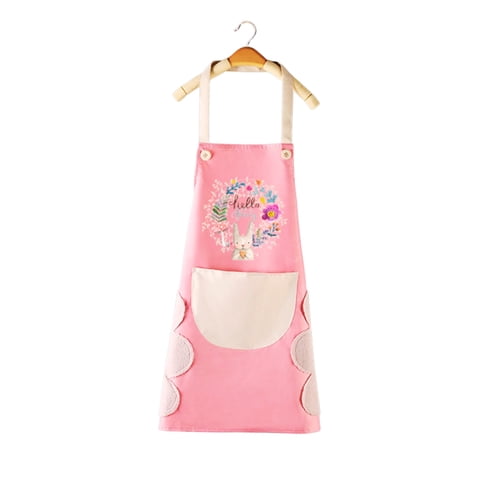 Handydeco - Delantal De Cocina Impermermeable Con Bolsillo Y Toallas