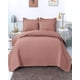 thumbnail image 3 of Cobertor De Lujo Quilt Verano Plaza Y Media Rosa, 3 of 4