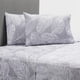 thumbnail image 1 of Sabana Zarina King Estampada Hojas Gris, 1 of 3
