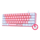 thumbnail image 1 of Teclado Hype Legend Rebel 60% Shiro Pinku rgb rosado, 1 of 3