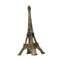 Magideal - Modelo De Torre Estatua Decorativa Figura De Hierro Réplica Arquitectónica Adorno Metálico Con Diseño Moderno Adecuado Para La Decoración Del 32 Centímetros