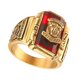 thumbnail image 3 of moda vintage hombres anillo hombres joyería estilo tigre acero inoxidable us tama?o 8, 3 of 3